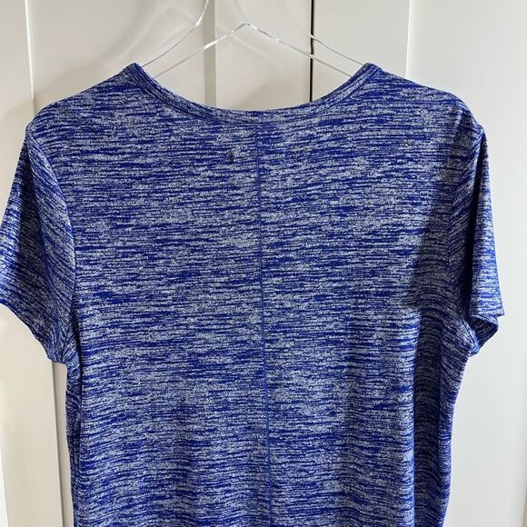 Rag & Bone Oversized Space Dye Pocket Tee Blue small - Picture 9 of 10